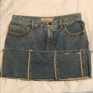 See By Chloe denim mini skirt